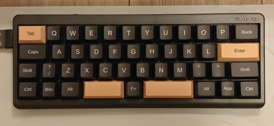 【未使用】EPOMAKER TH40 40％ キーボード