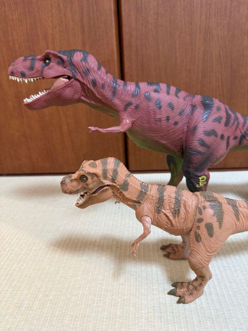 【超希少】93年当時物ティラノサウルス フィギュア 2体セット