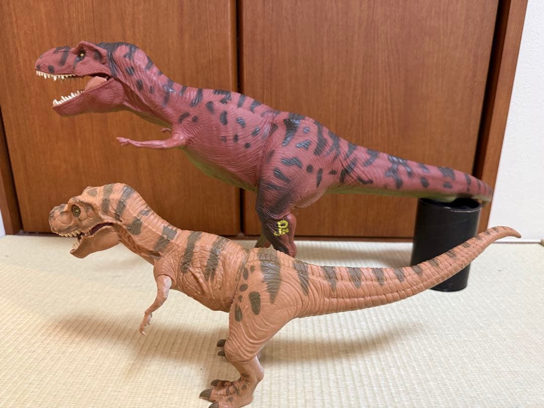 【超希少】93年当時物ティラノサウルス フィギュア 2体セット