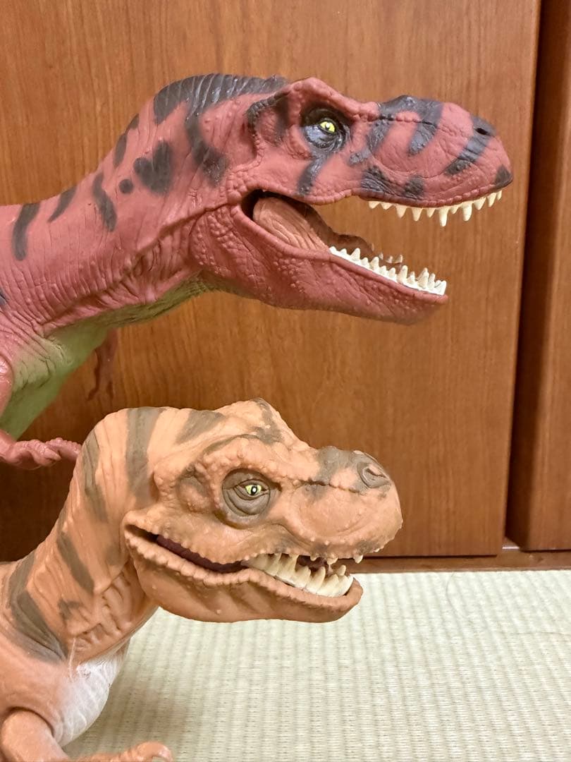 【超希少】93年当時物ティラノサウルス フィギュア 2体セット