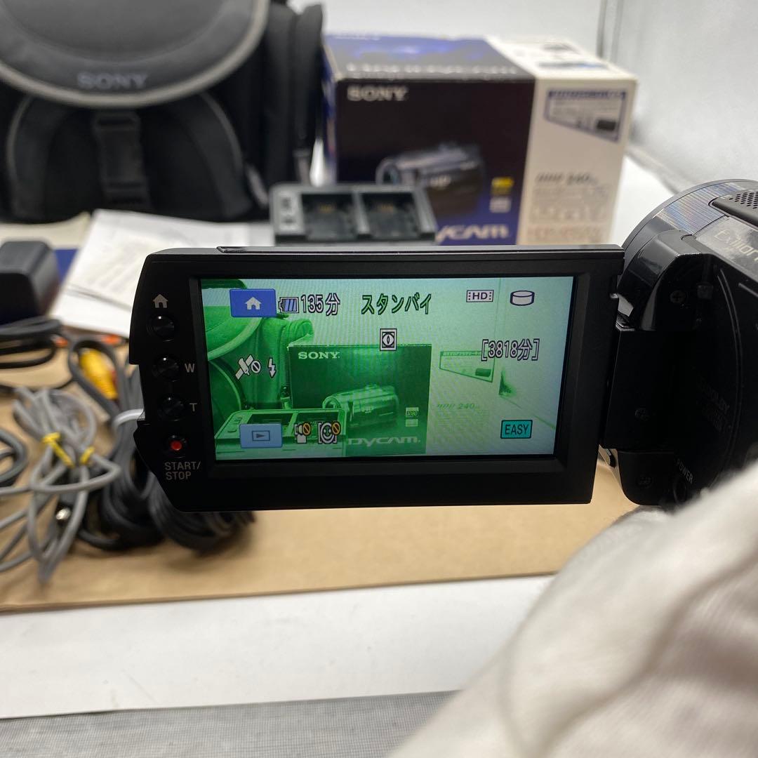 Sony HDR-XR520V フルハイビジョンハンディカムとアクセサリー一式