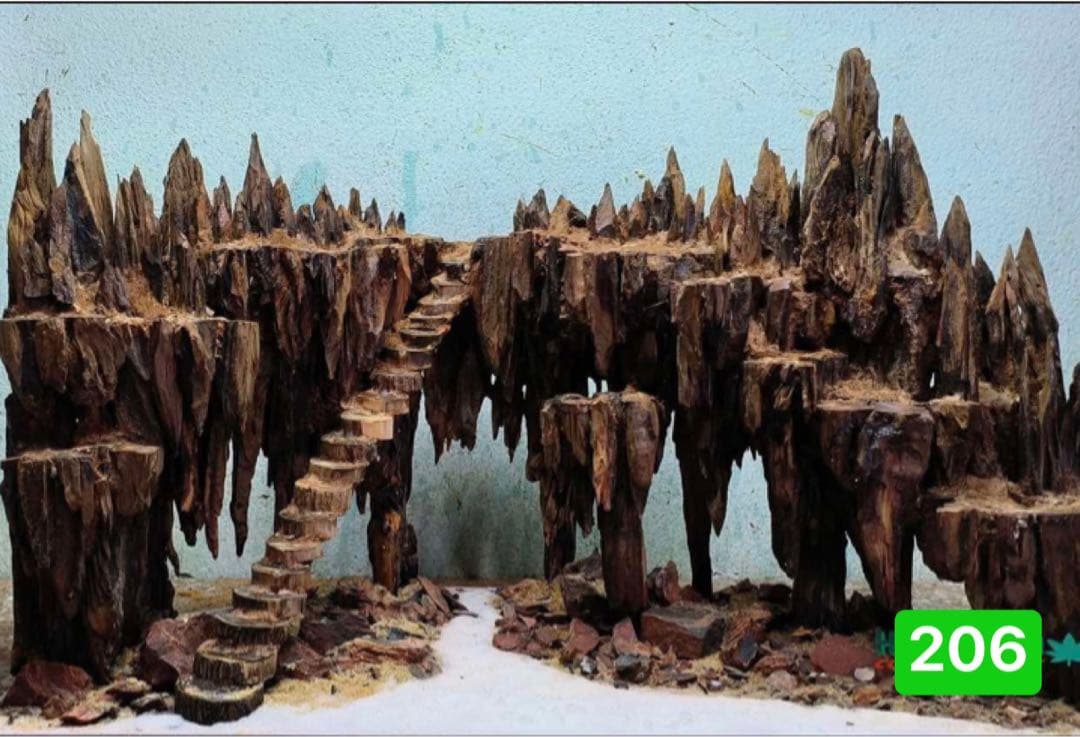 ブランチウッド　．水草用の 流木。流木アクアリウム　. パルダリウム　盆栽流木