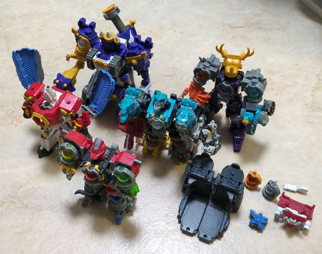 [お値引き相談可] ミニプラ 宇宙戦隊キュウレンジャー 5体セット