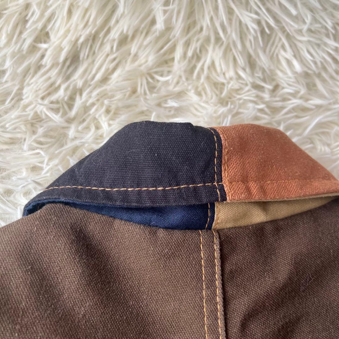 Carhartt カーハート　パッチワーク　ジップアップ　ジャケット　XL