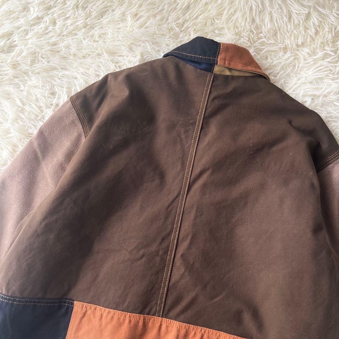 Carhartt カーハート　パッチワーク　ジップアップ　ジャケット　XL