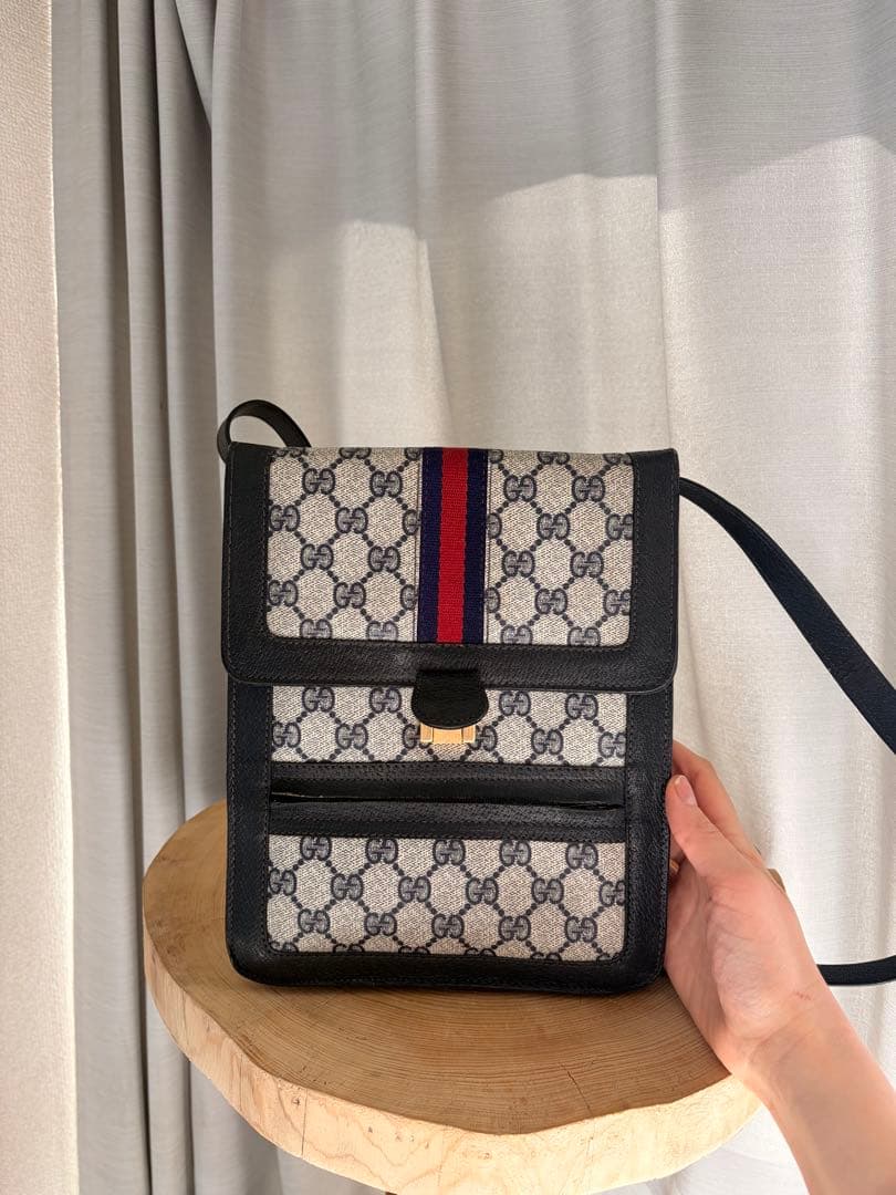 Old Gucci GGパターン モノグラム　ショルダーバッグ