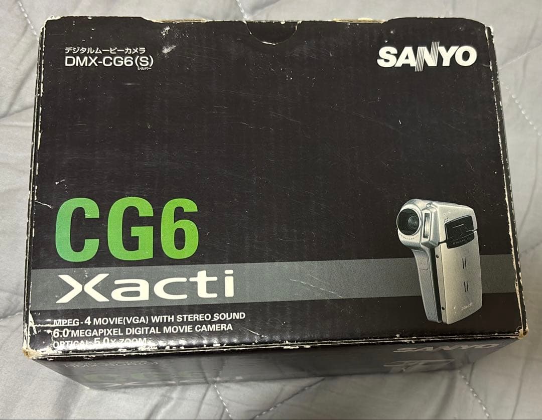 ［起動確認済］SANYO Xacti 6メガピクセル デジタルムービーカメラ
