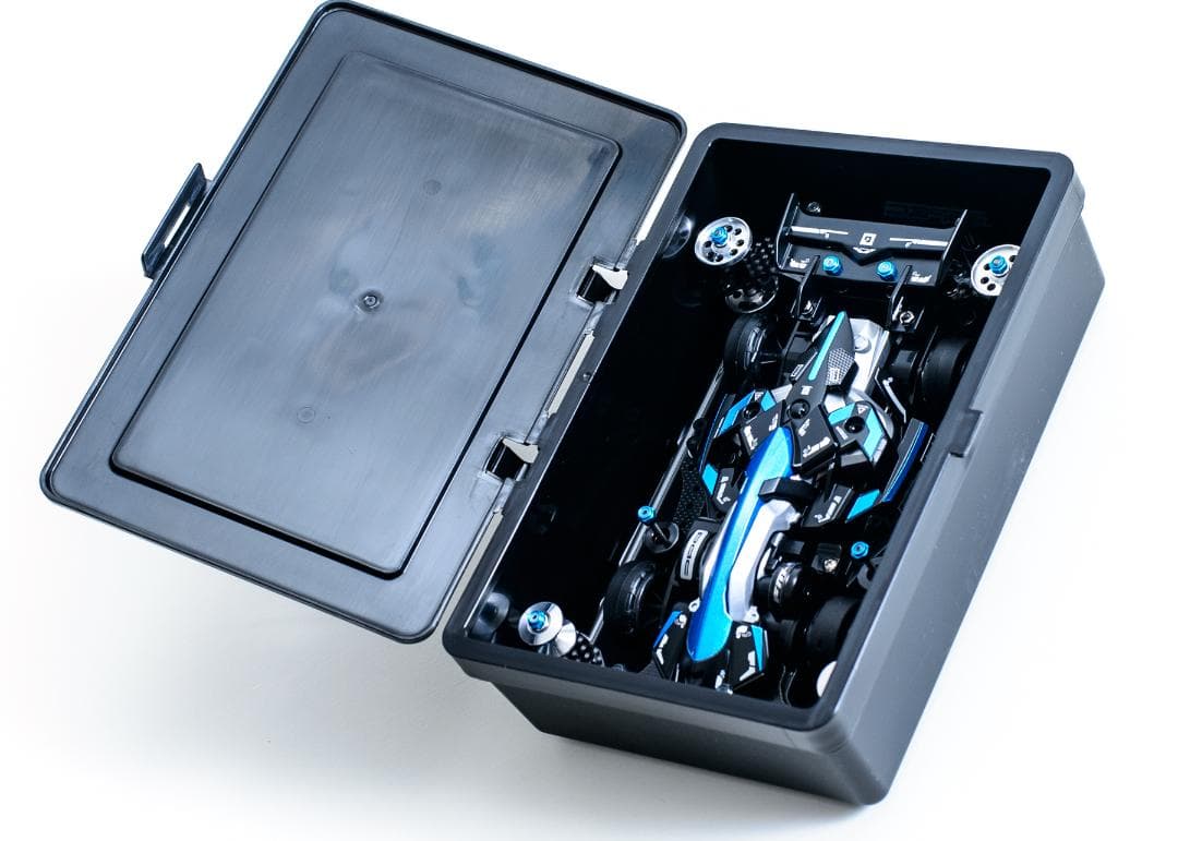 ミニ四駆完成品★マッハフレームFMA BKBLフルベアリング未走行