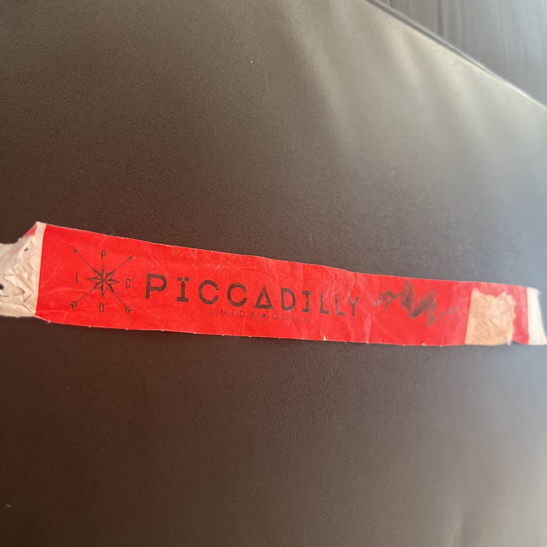 ヅンヅン 直筆サイン入り ピカデリー カラーバンド