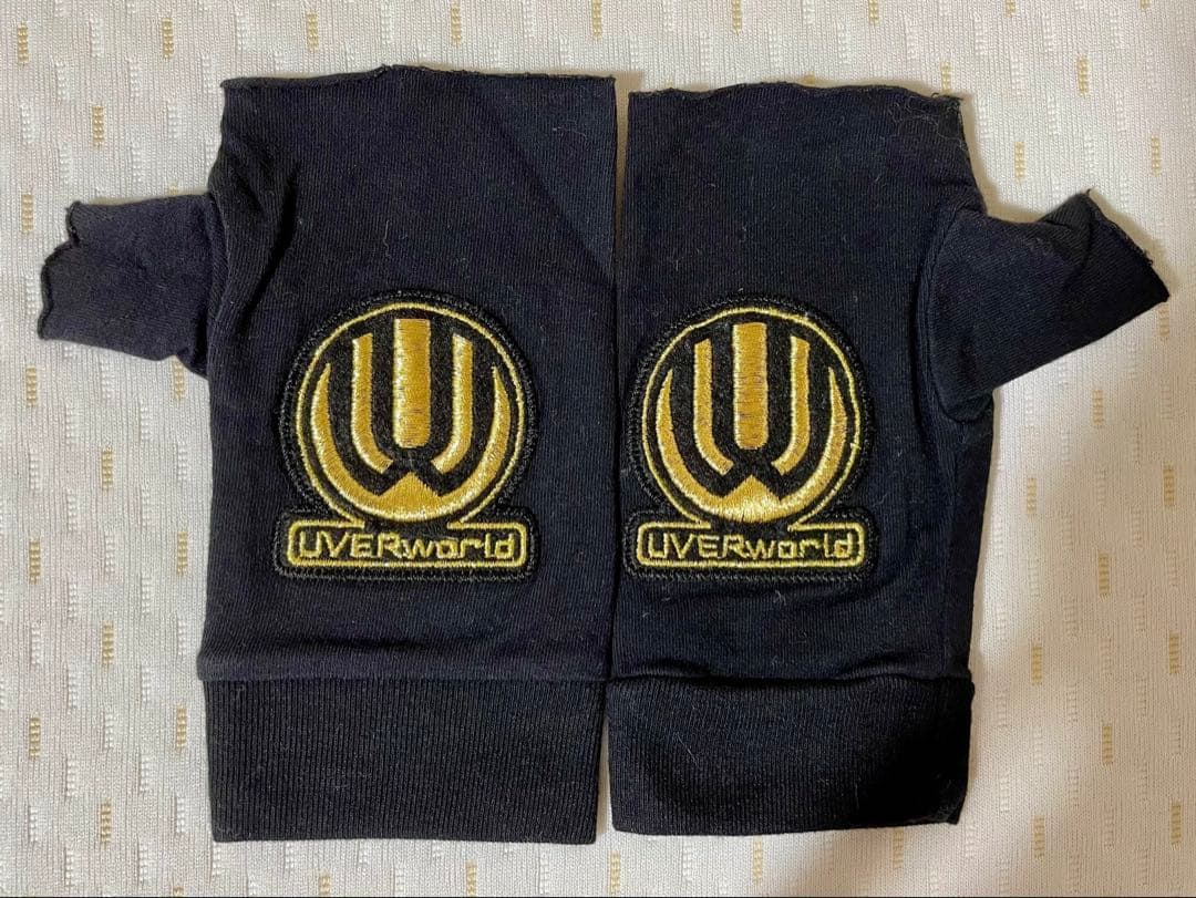 UVERworld グローブ ゴールド FC限定品 ワッペン