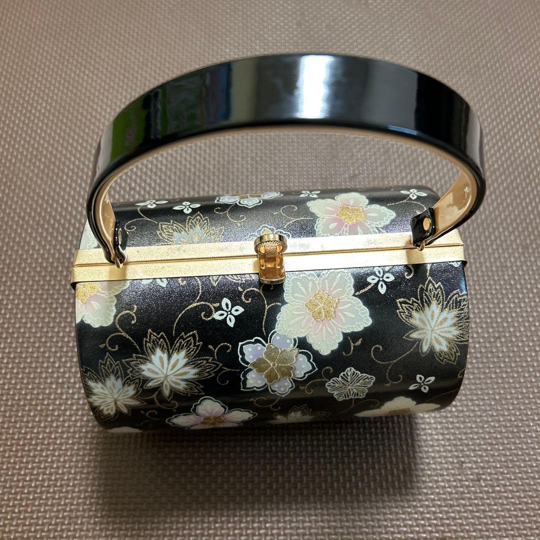 成人式 和装 バッグ 草履 黒 24cm