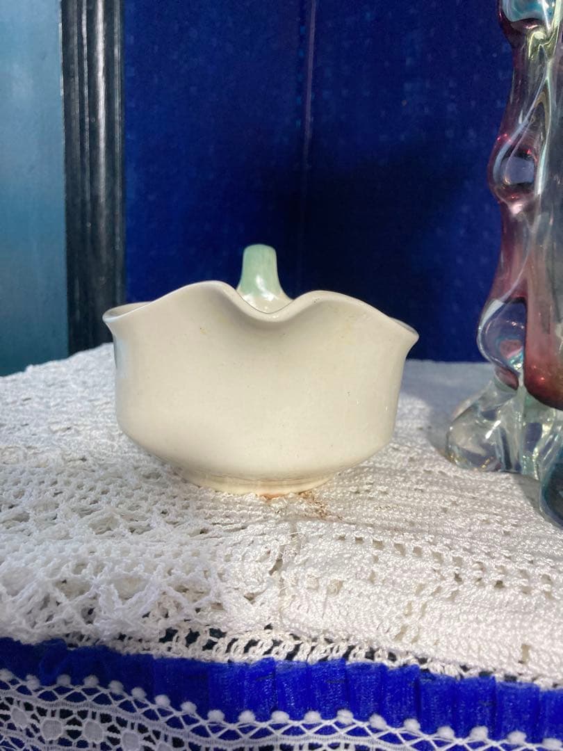 Susie Cooper スージークーパー　ドレスデンスプレイ　ソースボート