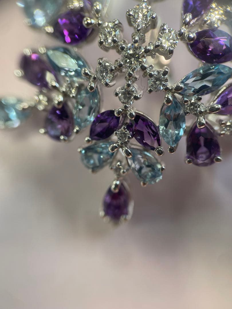 TASAKI 雪の結晶　ブローチ　値下げ‼︎