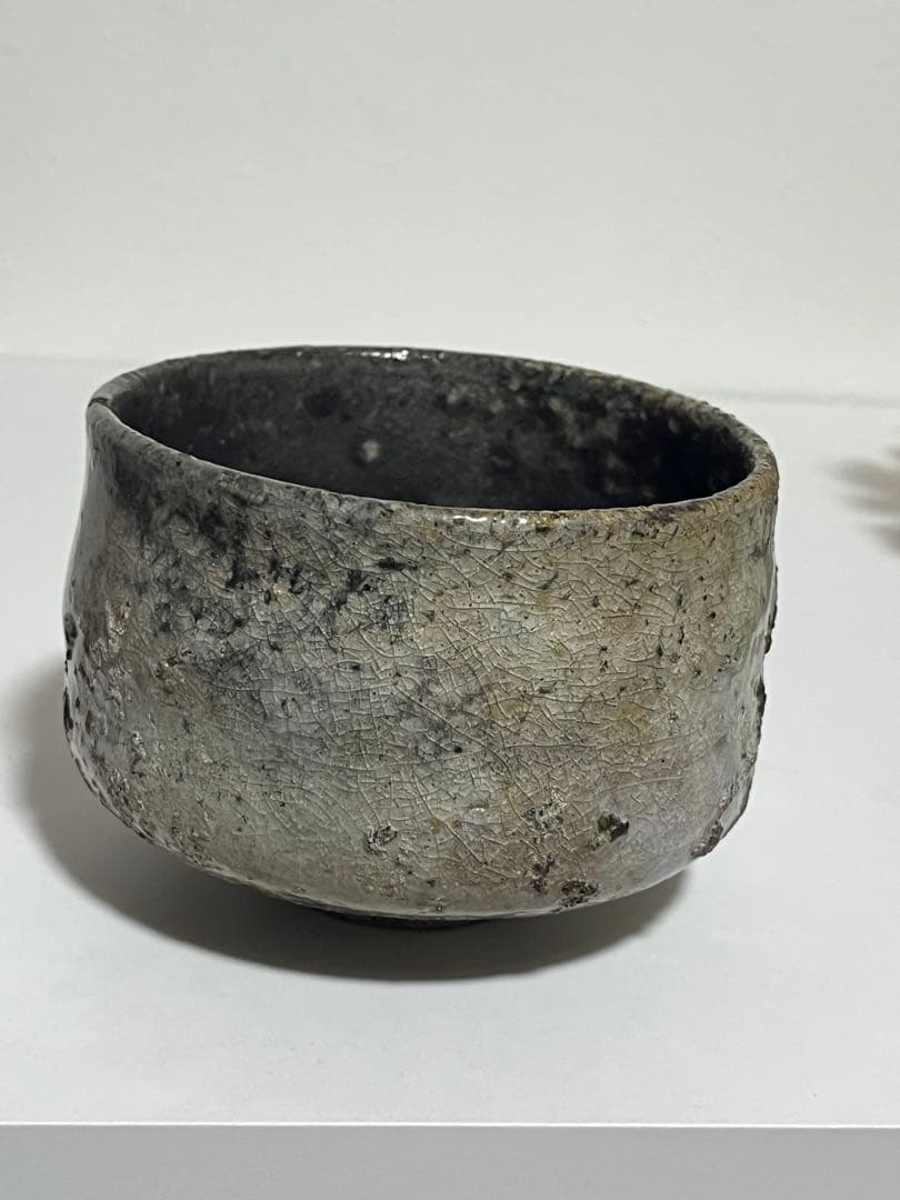 萩焼　12代　田原陶兵衛　茶碗　抹茶椀　茶器　木箱付　中古