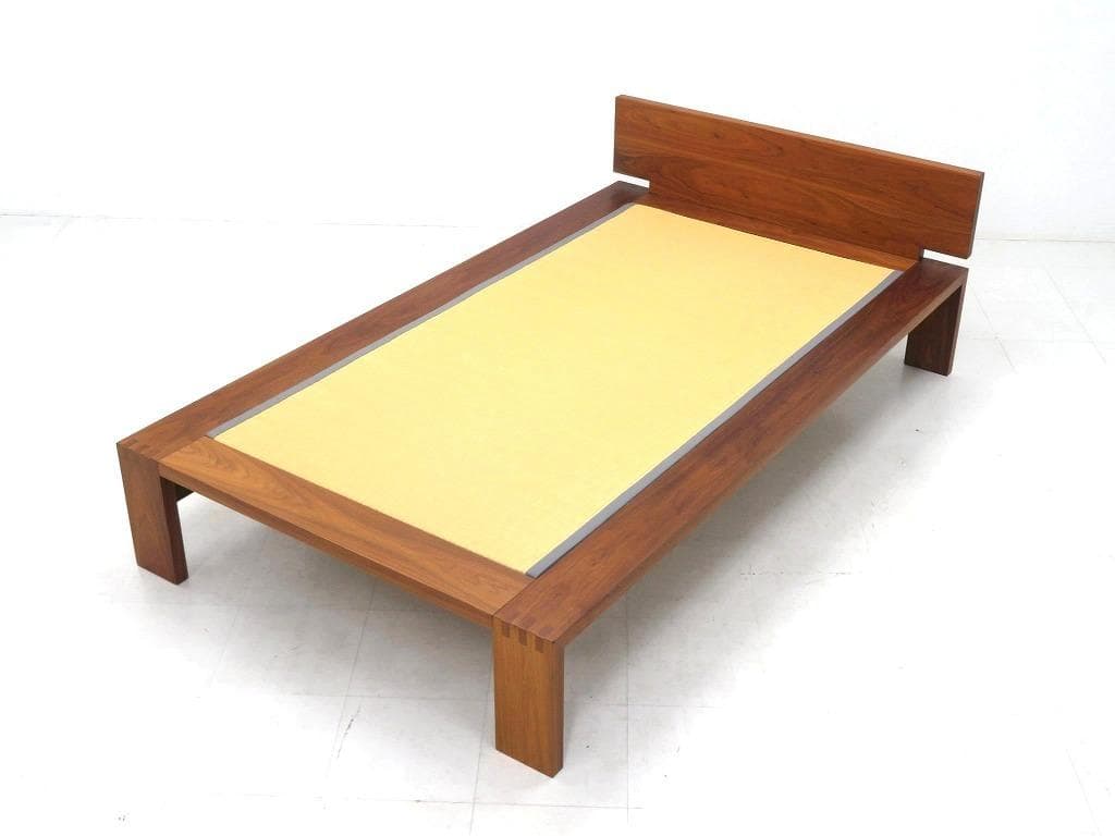 展示品　家具蔵　カグラ　ウォールナット　無垢材　タタミ　シングルベッド