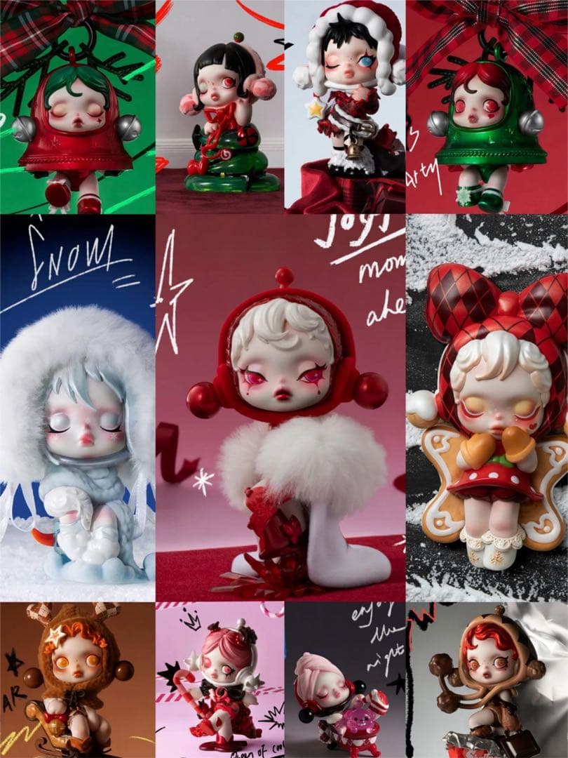 popmart SKULLPANDA クリスマスフィギュア