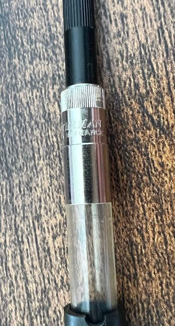 新品未使用 WATERMAN 青 ストライプ 万年筆