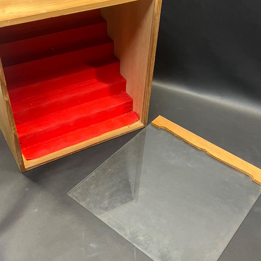 〇※後右1266 住吉大社 招福猫 42体 招き猫 木箱 ケース