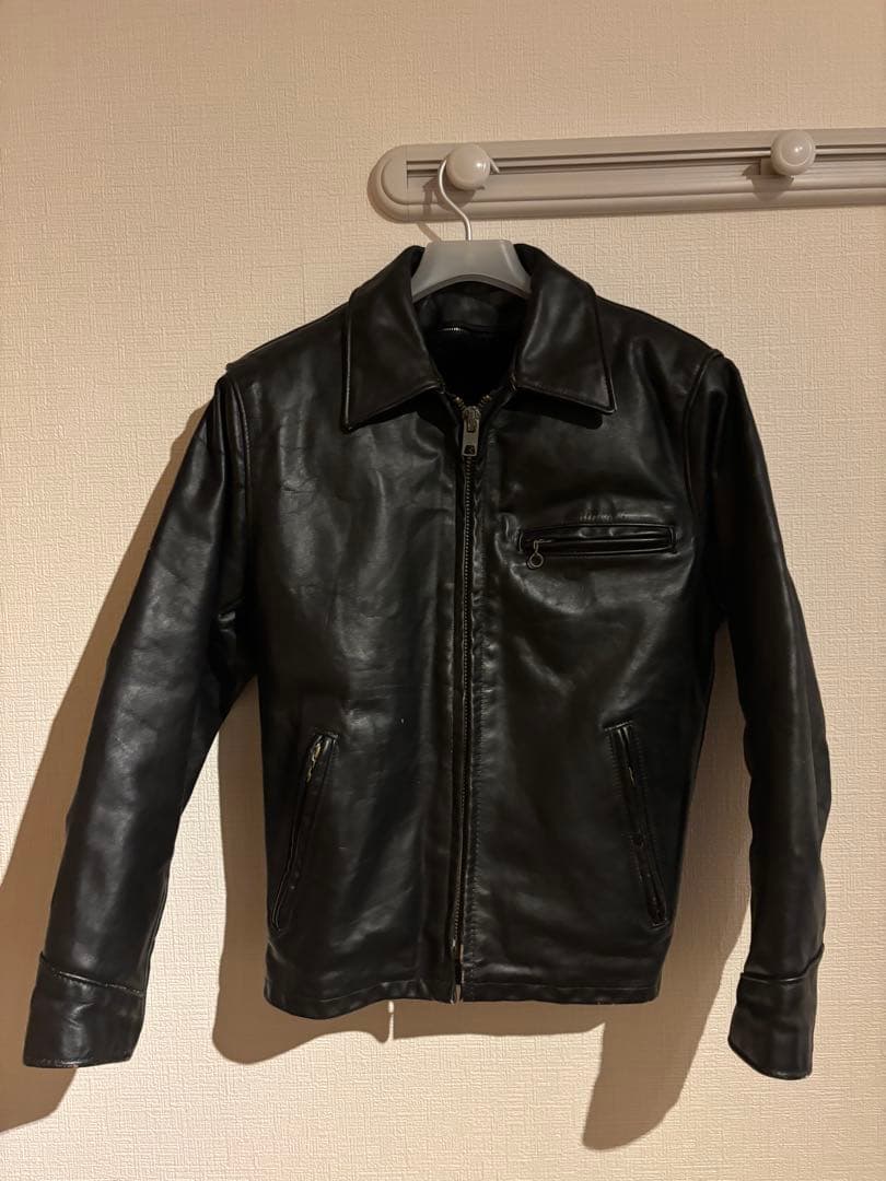 ショット　トラッカージャケット schoott レザージャケット　36サイズ