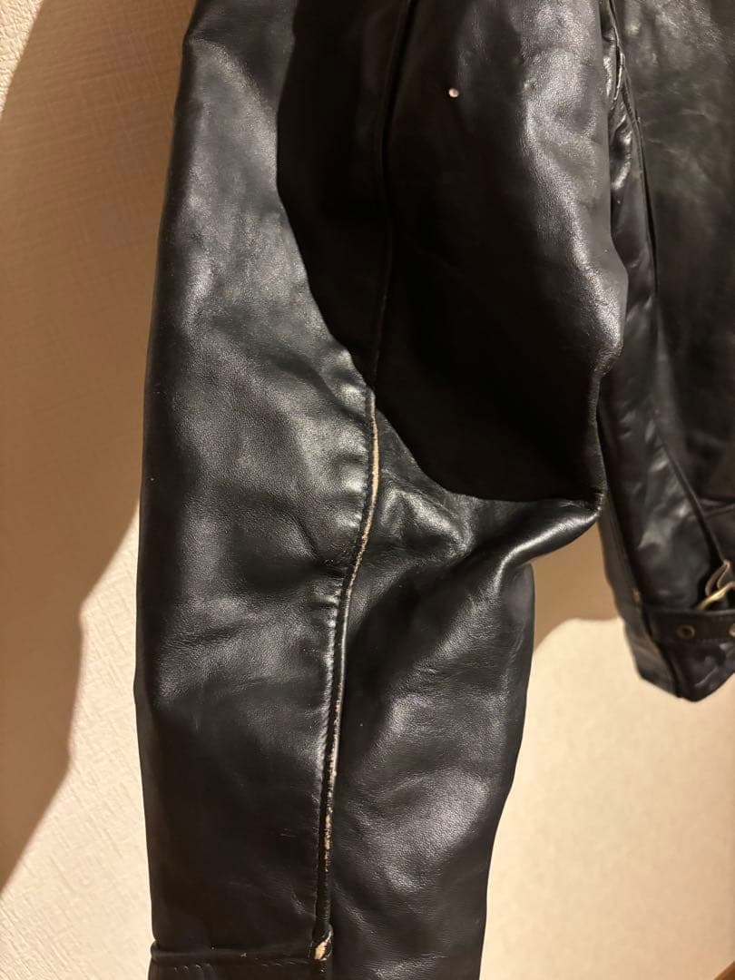 ショット　トラッカージャケット schoott レザージャケット　36サイズ