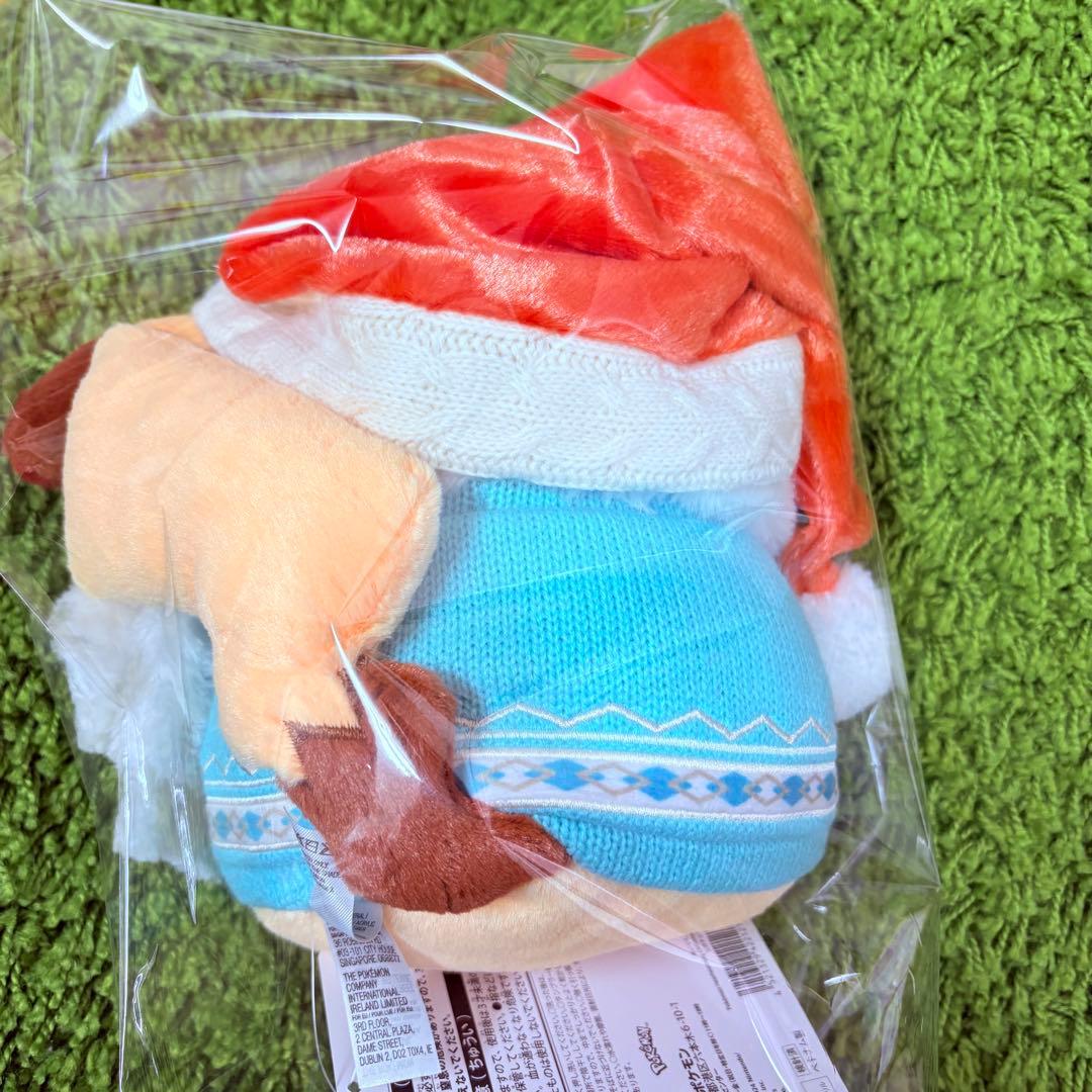 ポケモン　ピカチュウ　クリスマス　ぬいぐるみ　新品タグ付き