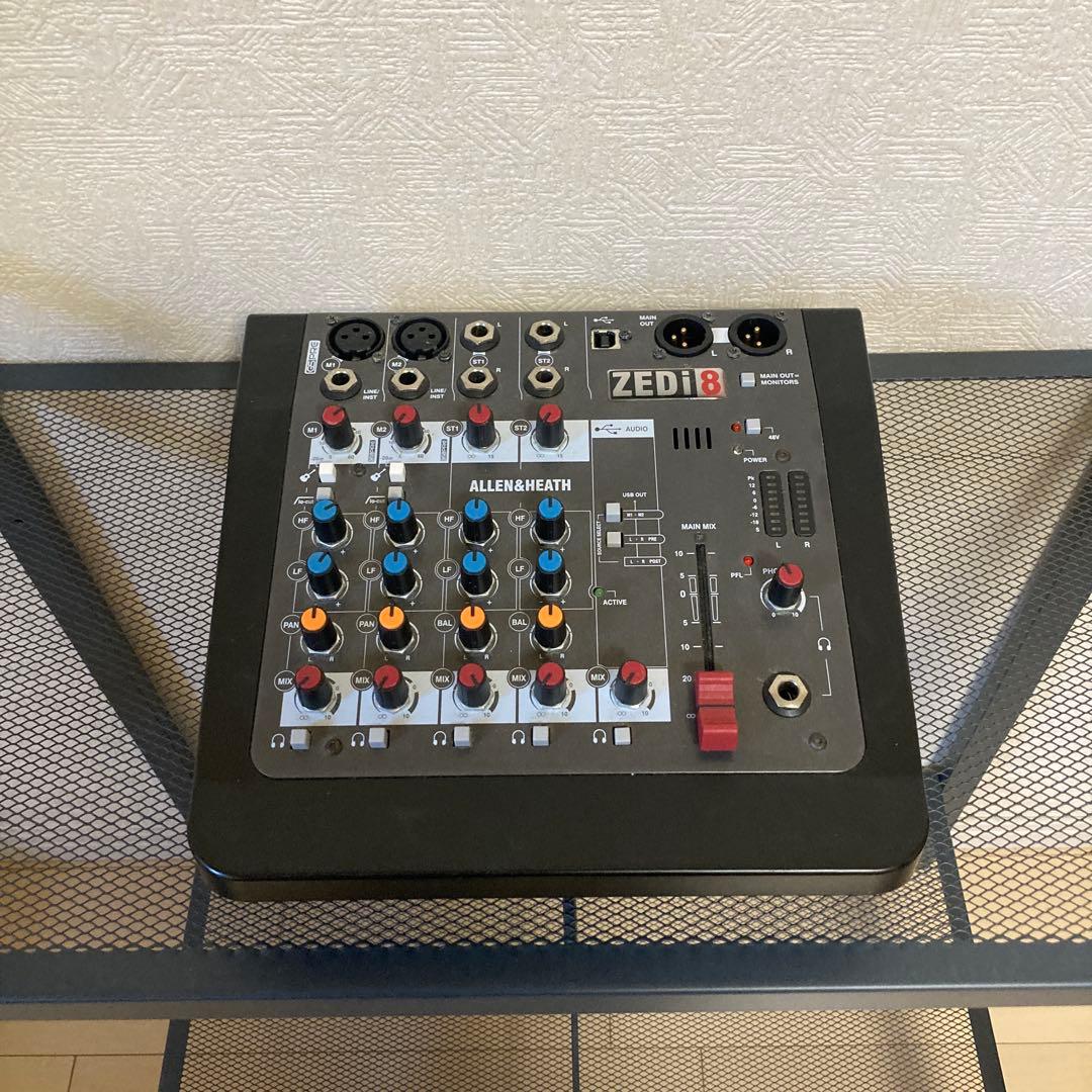 ALLEN & HEATH ZEDi-8 オーディオインターフェイス