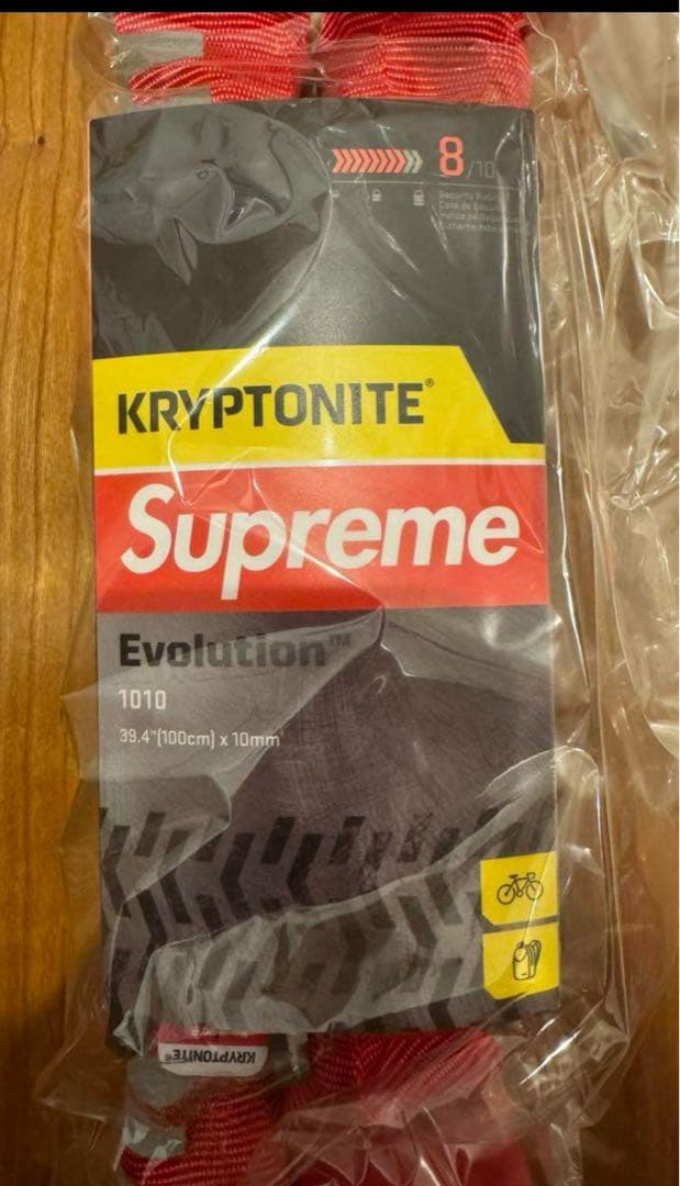 2021SS新品未使用SUPREME Kryptonite チェーンロック
