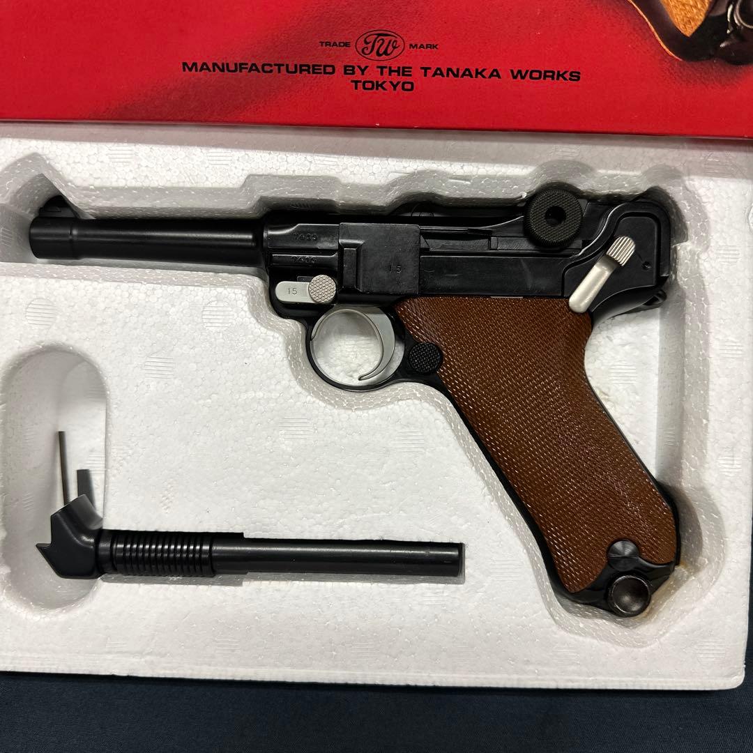 LUGER P08ガスガン TANAKAWORKS 美品　モデルガン用　月末まで