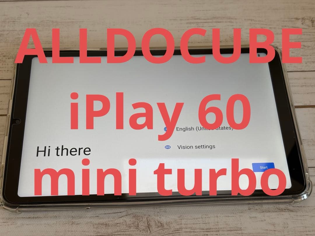 超美品 ALLDOCUBE iPlay 60 mini turbo ケース付