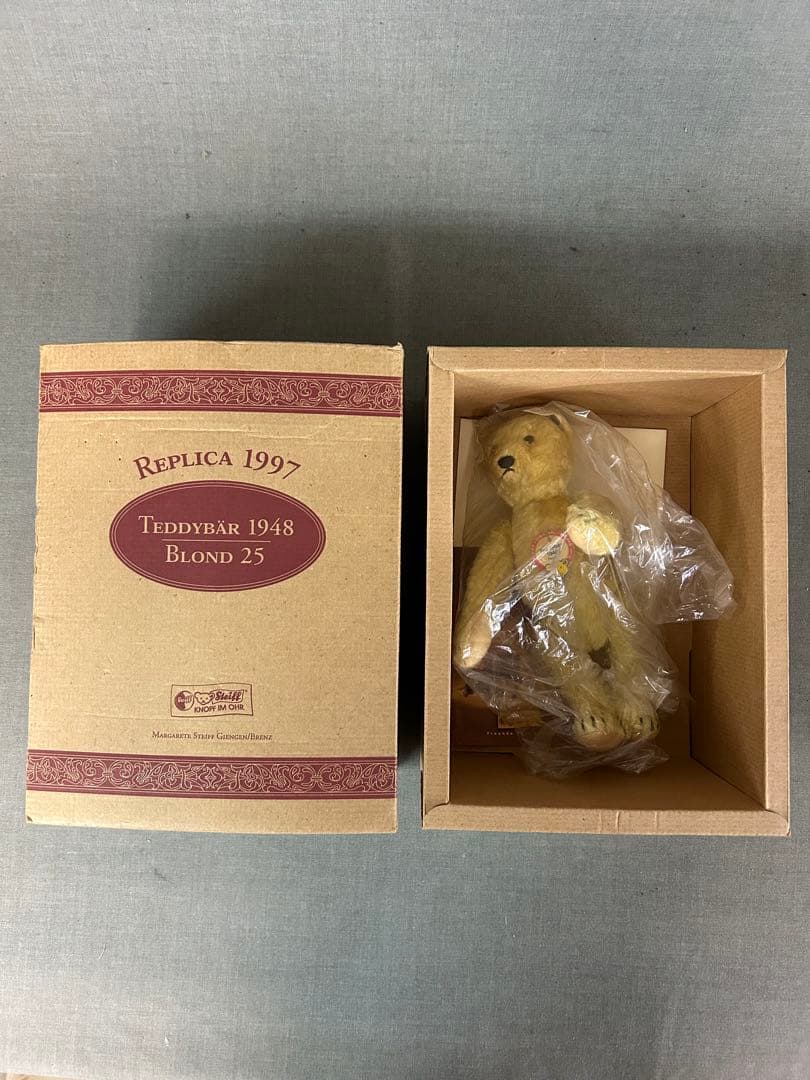 シュタイフsteiff テディベア　ぬいぐるみ!