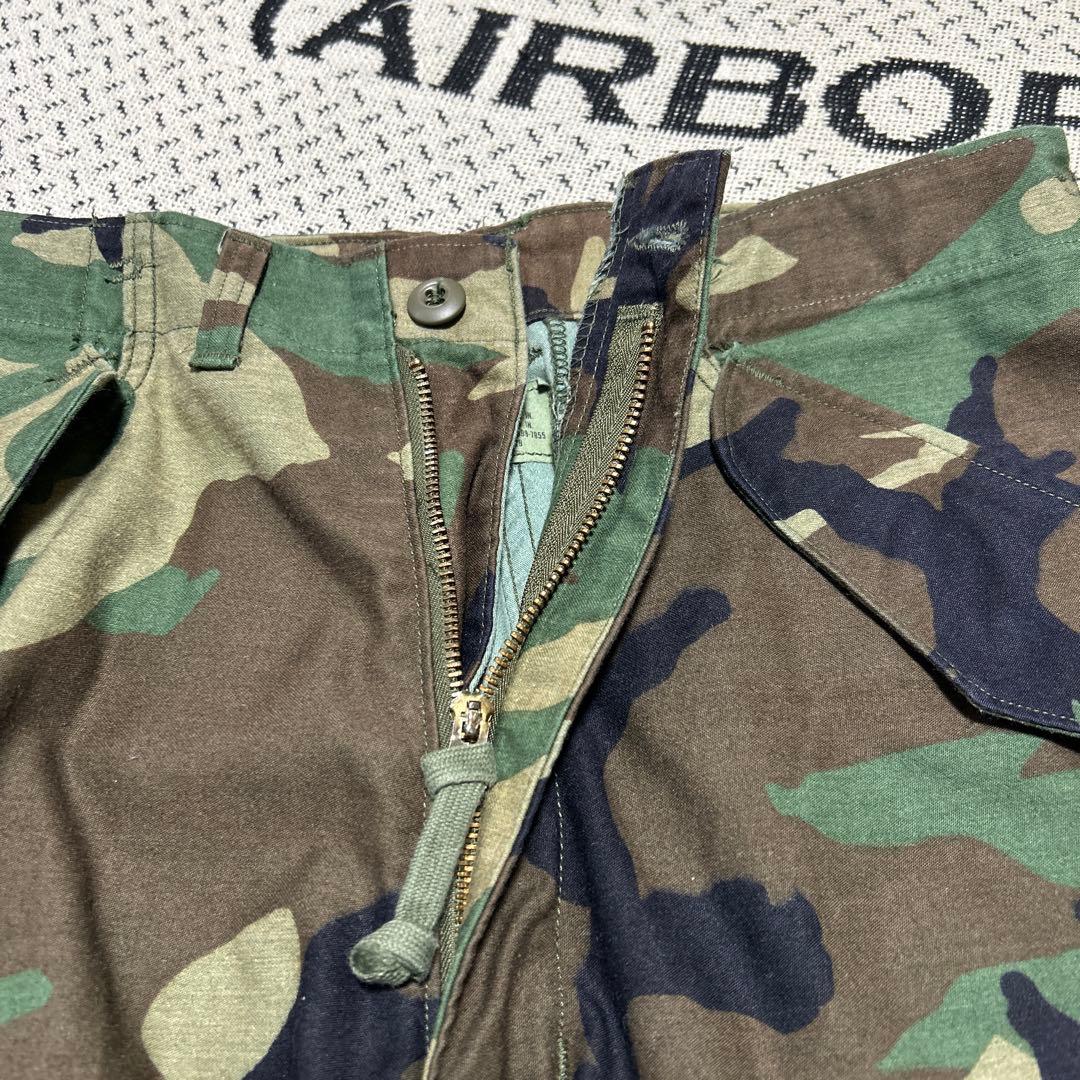 米軍実物 M65 カーゴパンツ ウッドランド カモ サイズ「SMALL-R」