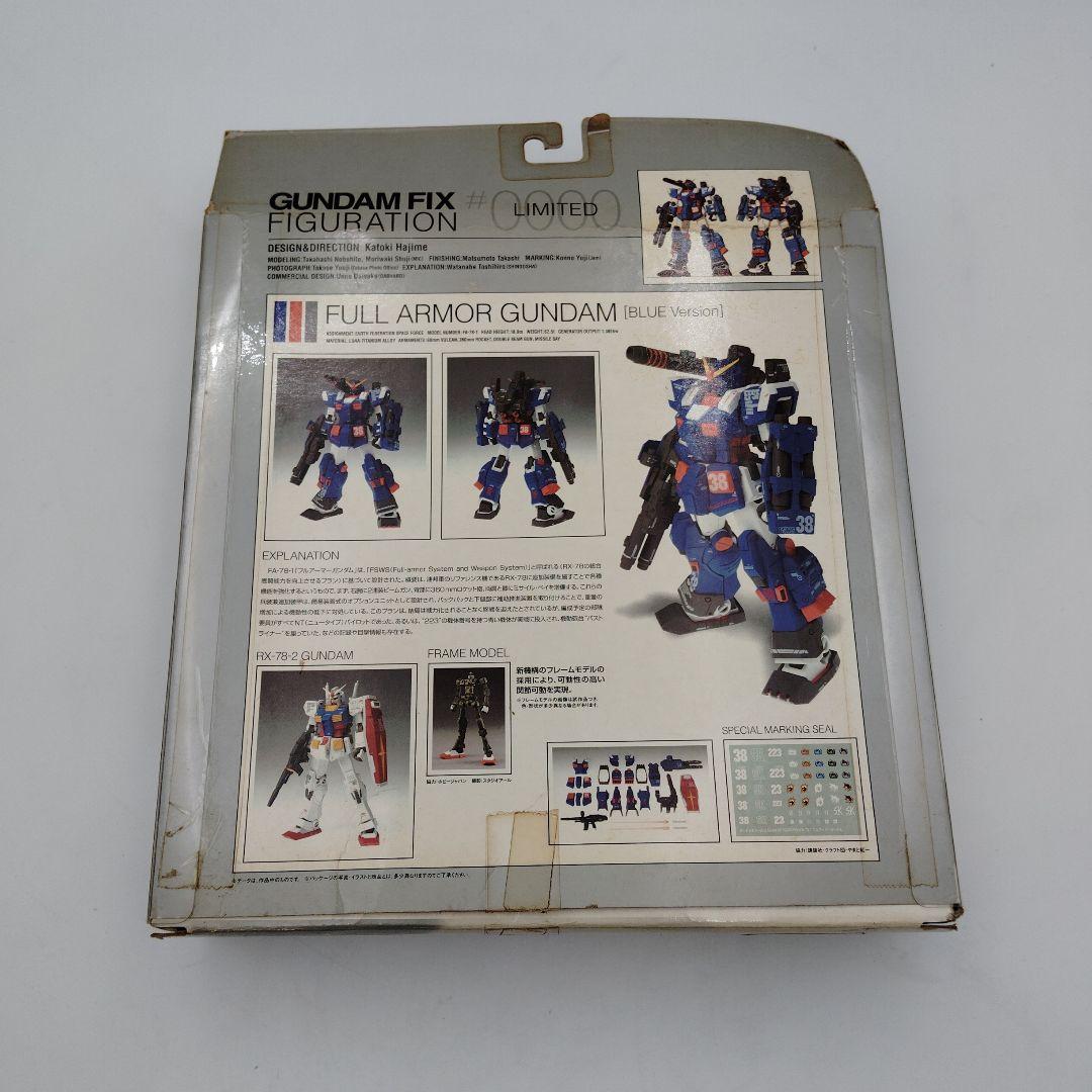 バンダイ フルアーマーガンダム [ブルーVer.] フレームモデル #0000