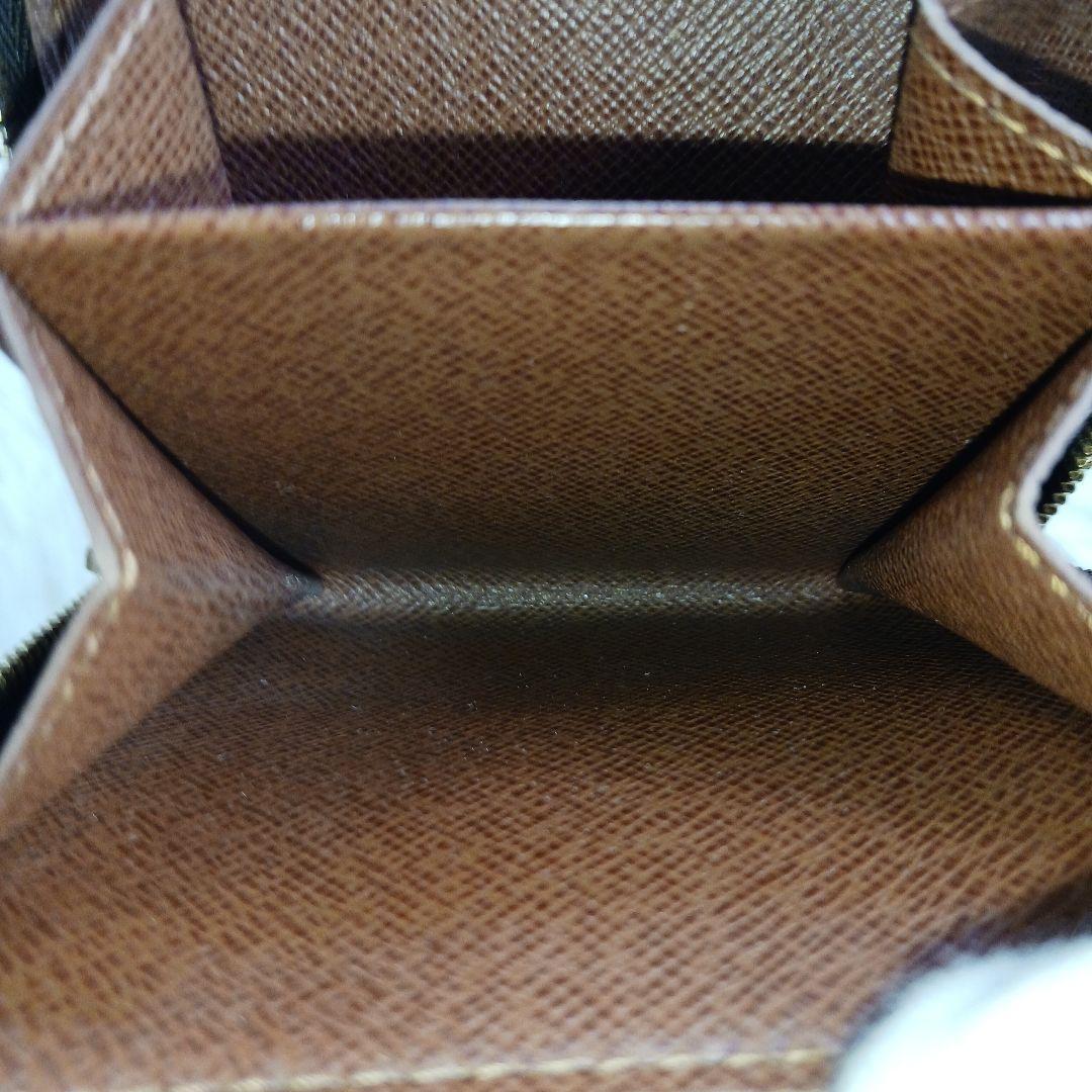 【美品】 ルイヴィトン モノグラム コンパクトジップ 二つ折り財布