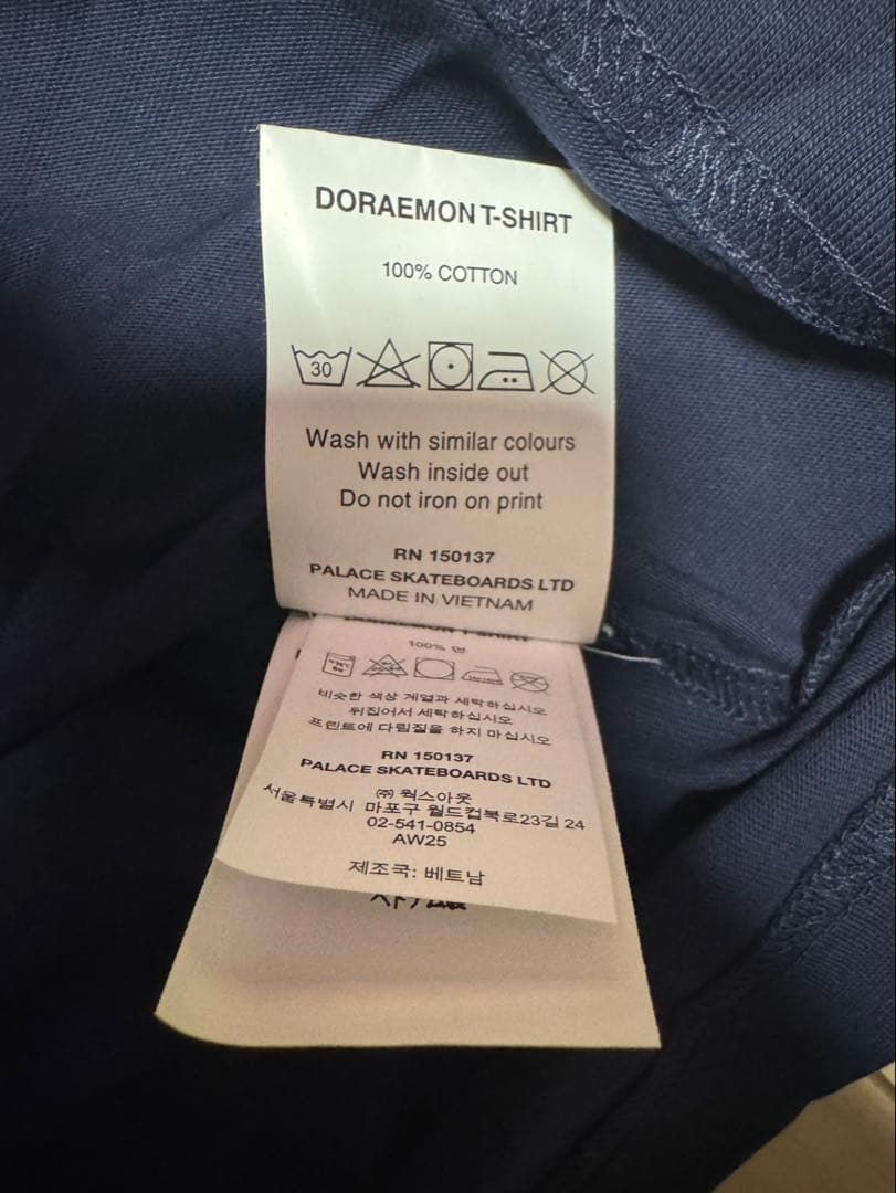 トップス PALACE SKATEBOARDS DORAEMON T-SHIRT