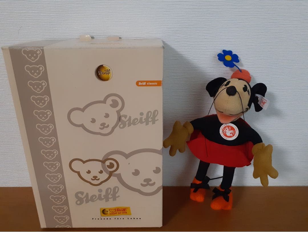 シュタイフ　ミニーマウス　限定品　ディズニー