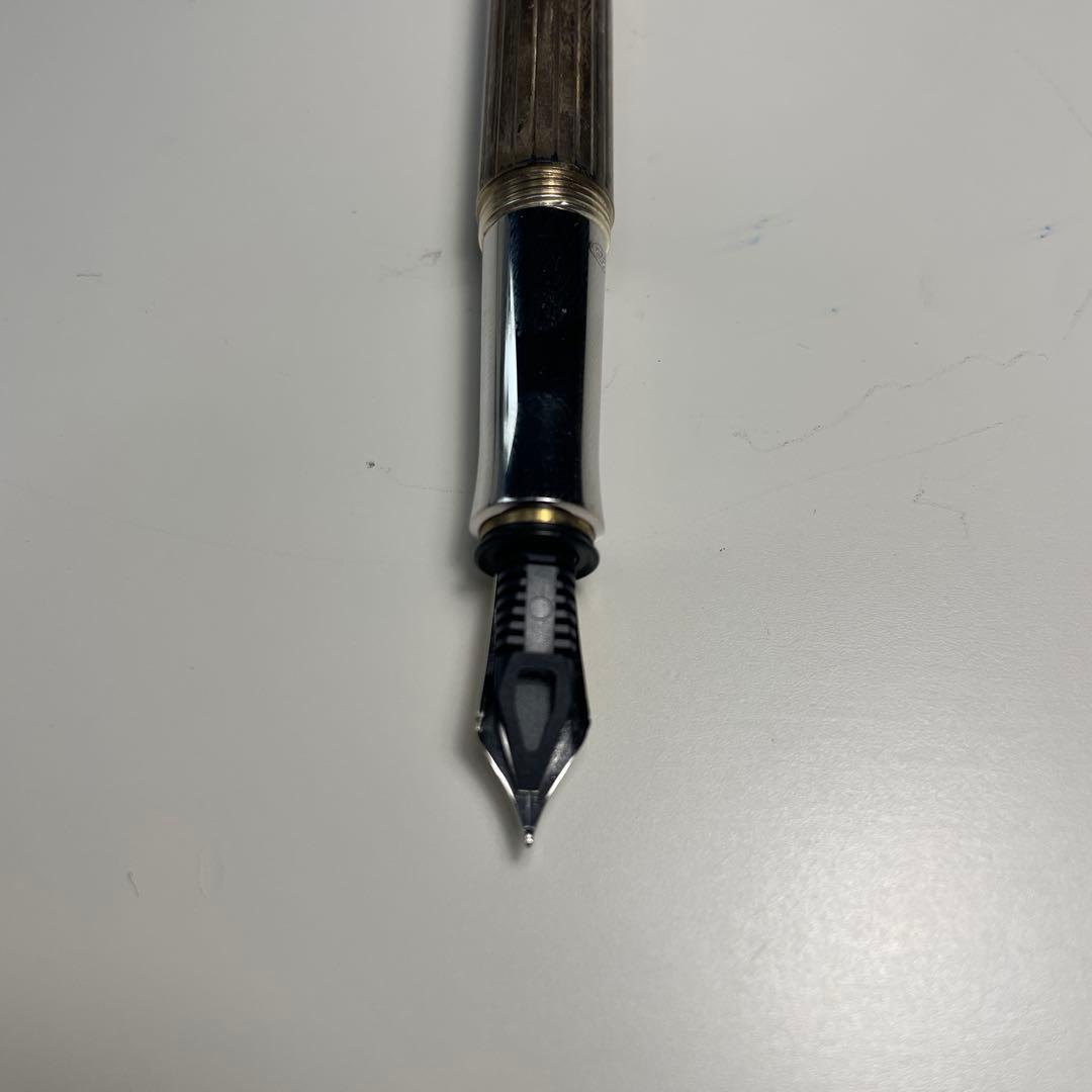 未使用 ファーバーカステル 万年筆 クラシックコレクション プラチナコーティング