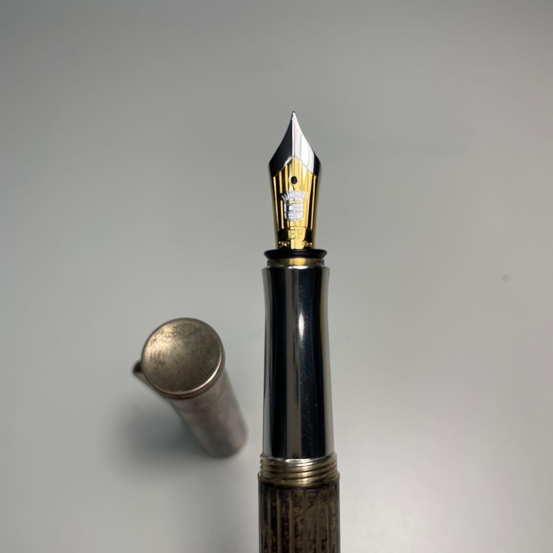 未使用 ファーバーカステル 万年筆 クラシックコレクション プラチナコーティング