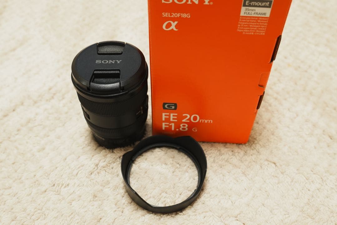 【美品】Sony FE 20mm F1.8 G SEL20F18G