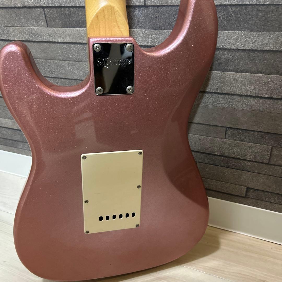 Tomoharu様　K GARAGE ラメ ピンク エレキギター