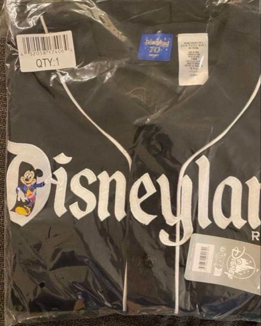・カリフォルニアディズニー　70周年記念　ベースボールユニフォーム　S
