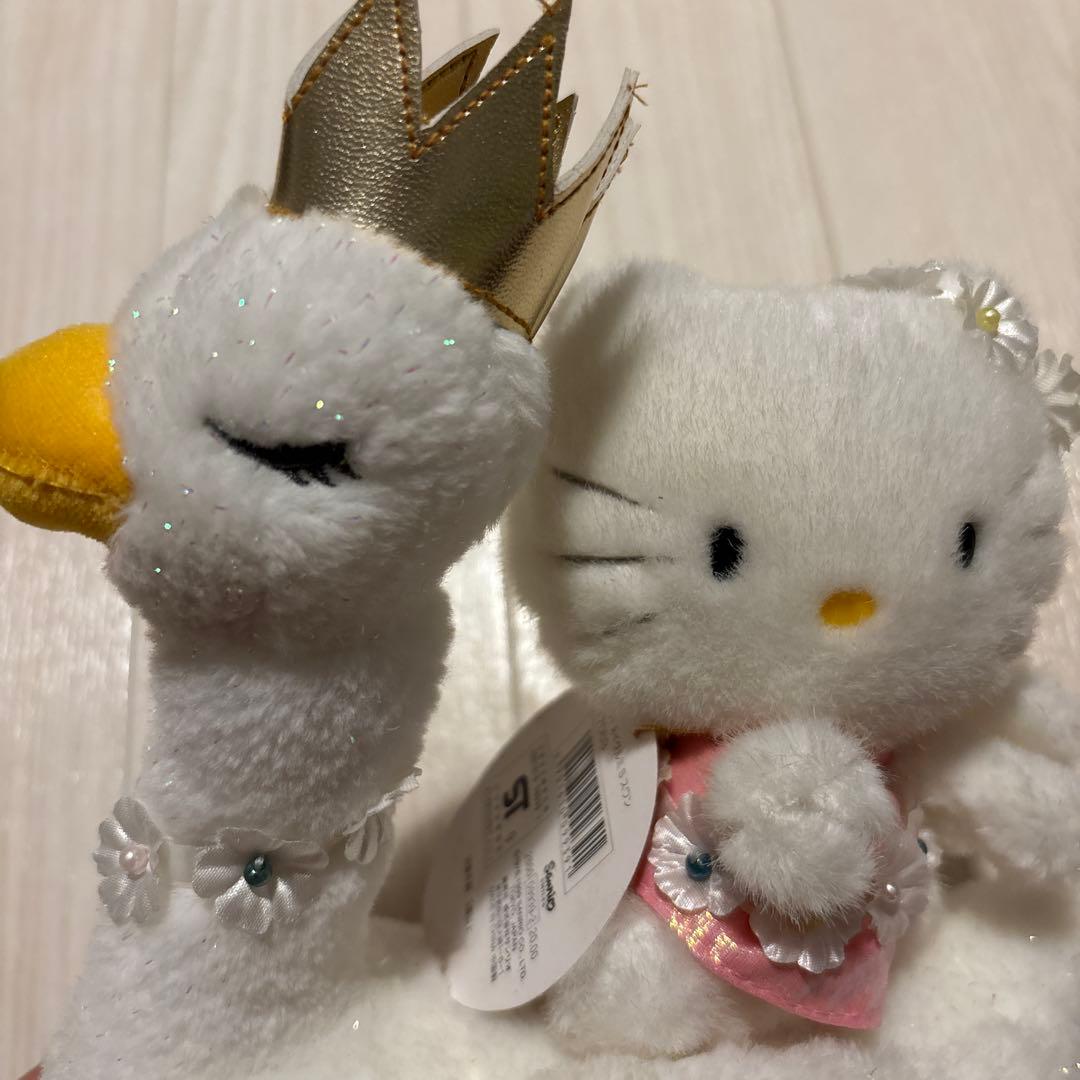 希少レアサンリオ2000年天使エンジェルハローキティちゃんぬいぐるみ当時物00s