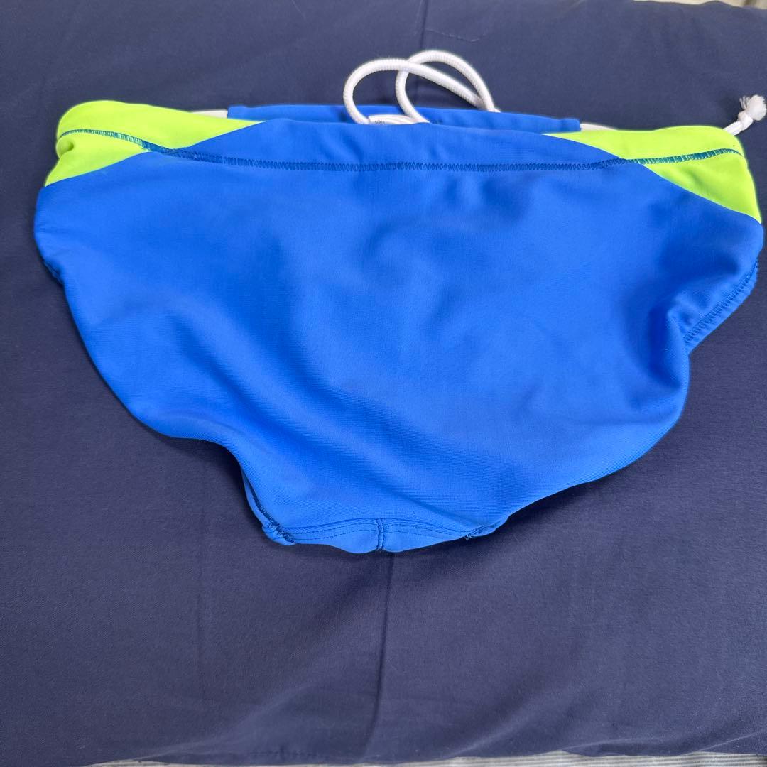 廃盤新品　arena 競泳水着 M 青/緑