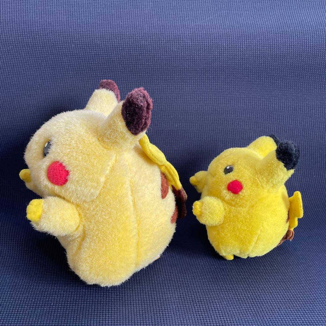 TOMY 初期ピカチュウ ぬいぐるみ 大小セット