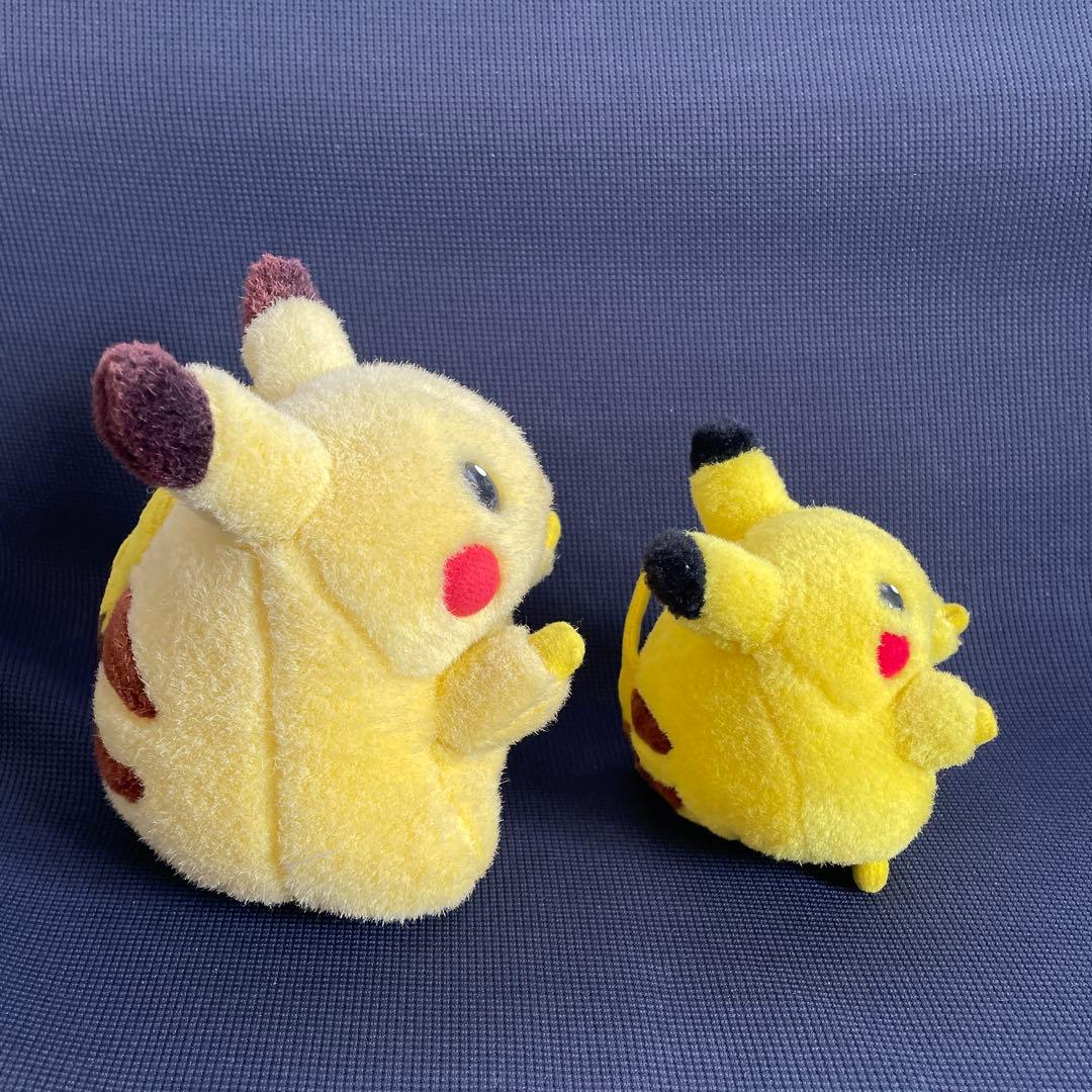 TOMY 初期ピカチュウ ぬいぐるみ 大小セット