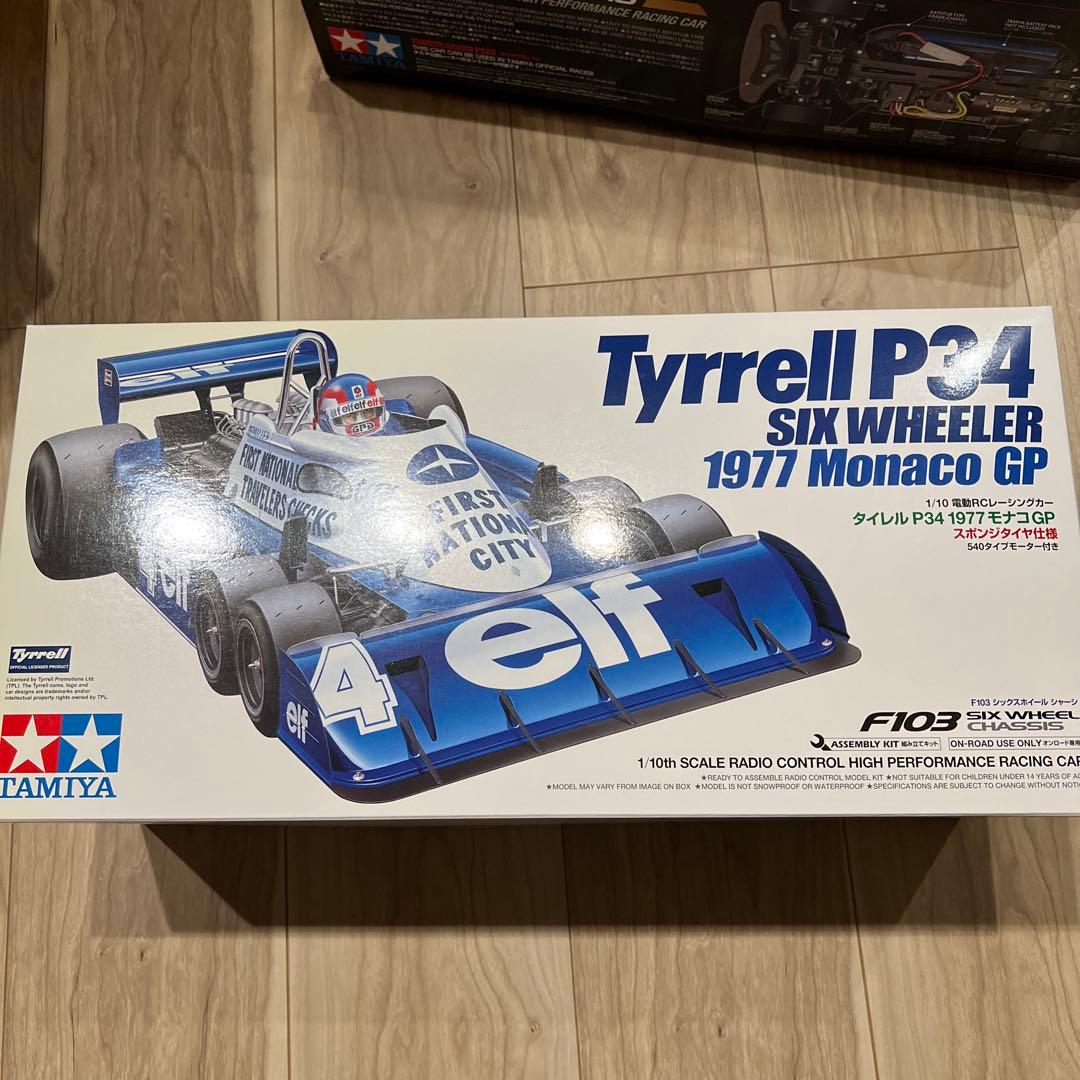 Tyrrell P34 1977 Monaco GP 1/10 RCカー