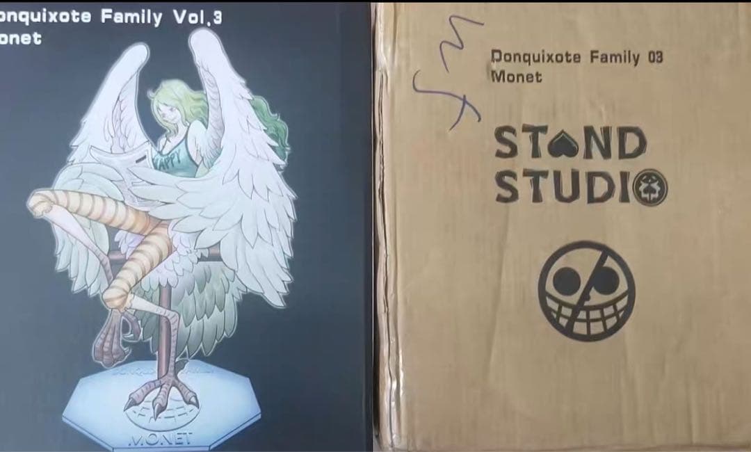 ONE PIECE モネ ガレージキット ガレキ スタチュー①