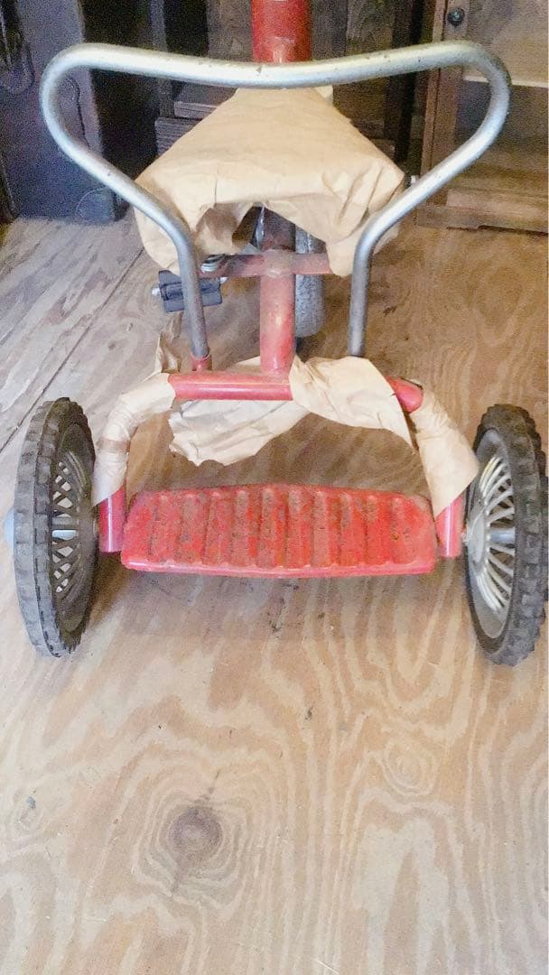 昭和レトロ デットストック 三輪車