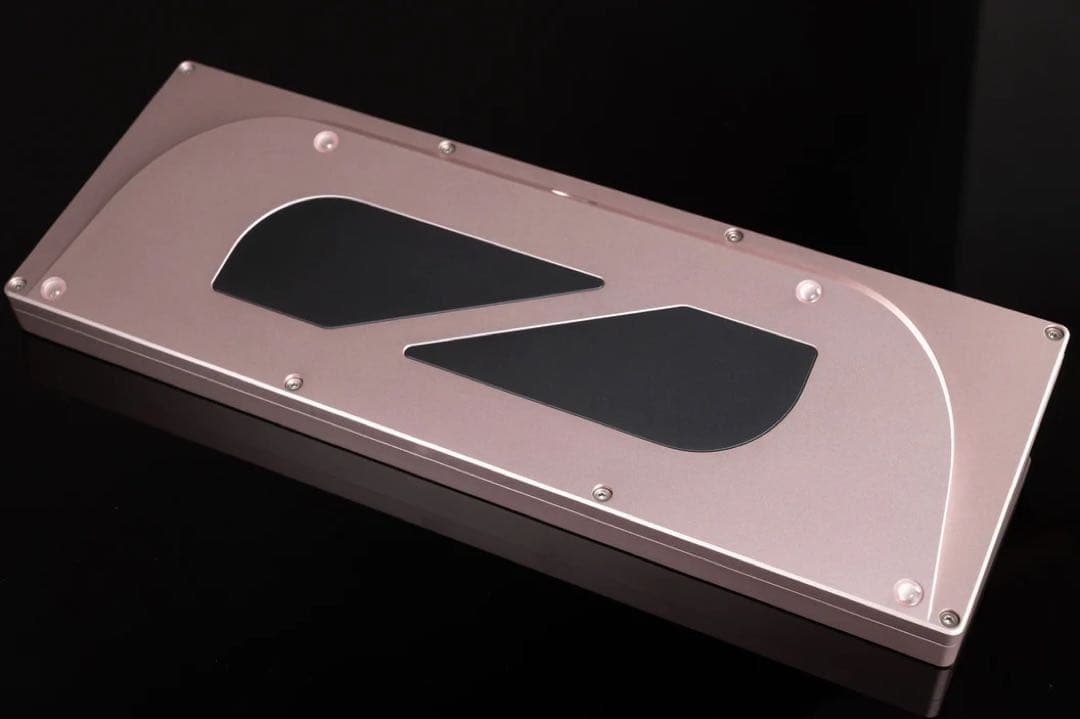 キーボード Keycult No. 1/65 Rose Gold & Charcoal