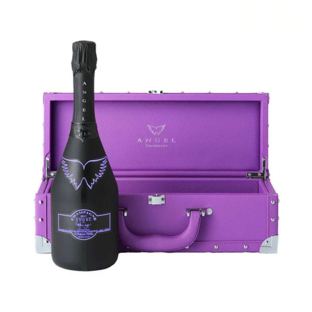 【新品未開封】エンジェル　ANGEL Champagne パープル　750ml
