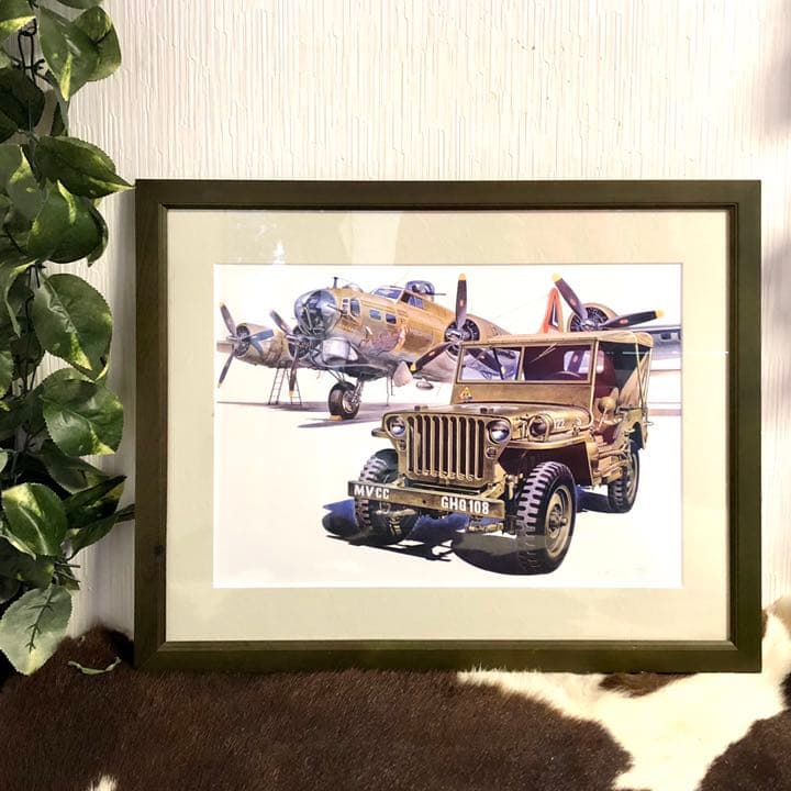 ⭐️超希少TAMIYA プラモデル　佐藤元信さんのサイン入り額縁と限定本　Jeep